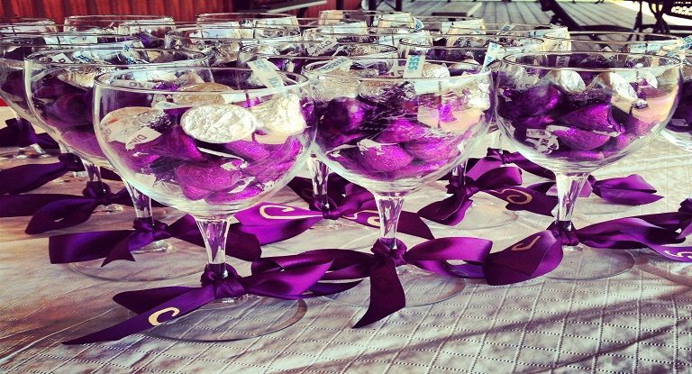 Favors & Fancy Dress Using floral