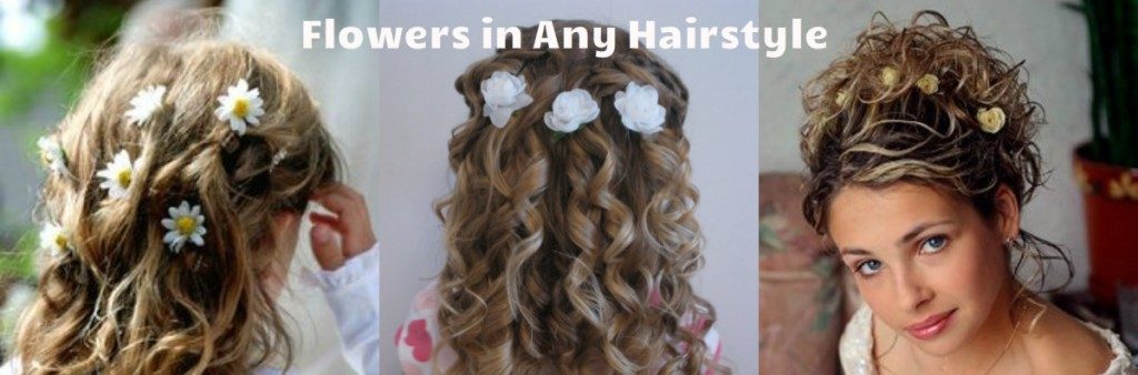 Flowers in Any Hairstyle