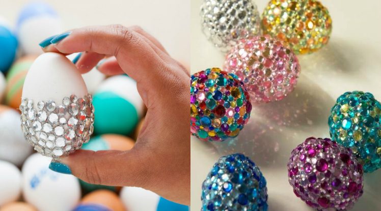 Bejeweled Easter Eggs