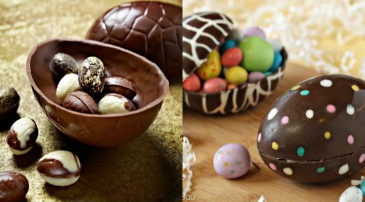Easter egg Chocolate Cascade