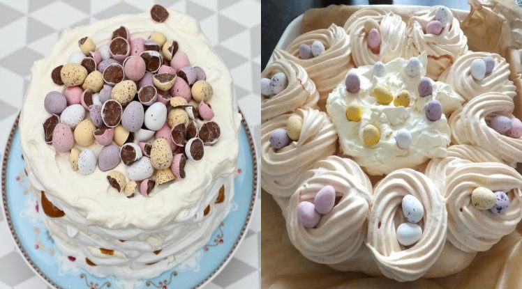 Mini Egg Pavlova