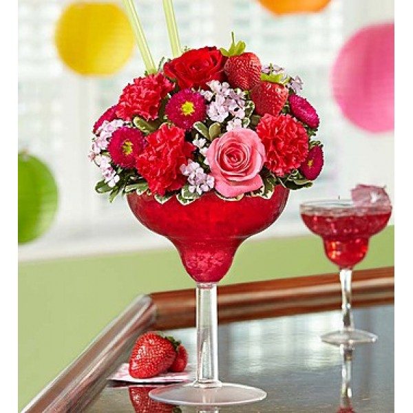 Strawberry-Floral-Margarita