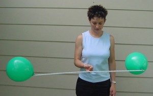 Balloon Finger Balance