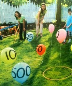 Balloon Ring Toss