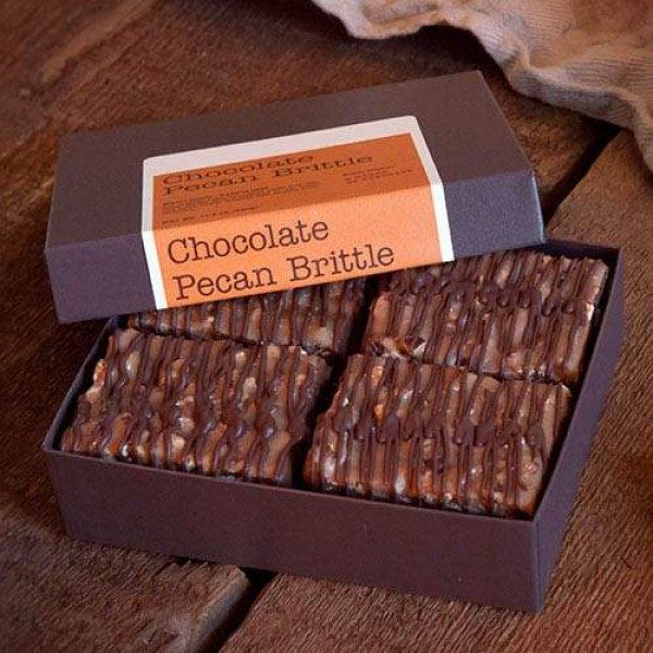 Chocolate Pecan Brittle