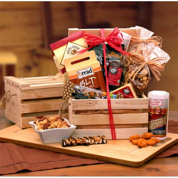 A Premium Snacks and Nuts Crate