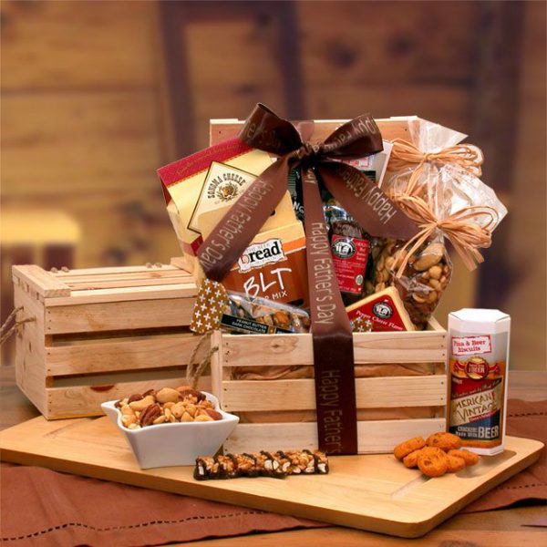 Dads Favorites Premium Nuts Snacks Crate
