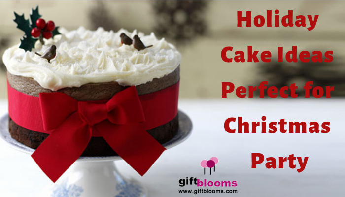 Holiday cake ideas perfect for christmas party