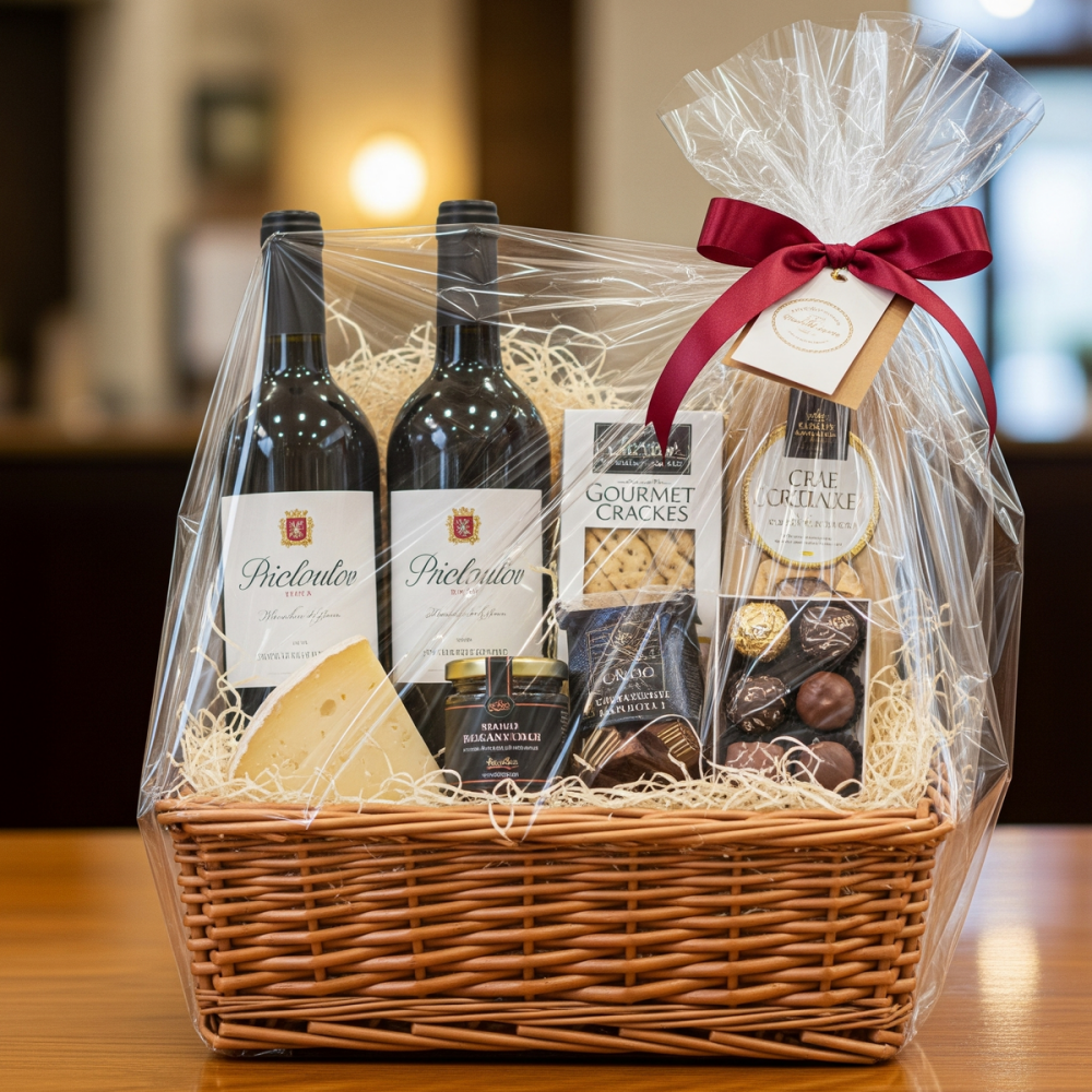 Best red wine for romantic night selection display