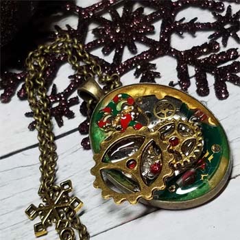 Most Romantic Skull Halloween Necklace