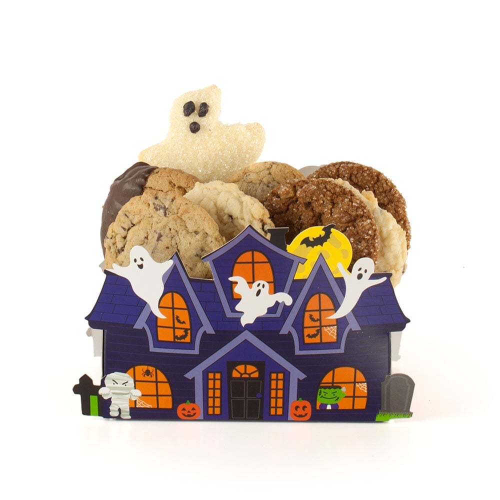 Haunted House Cookies (8 COOKIES & 1 GHOST)