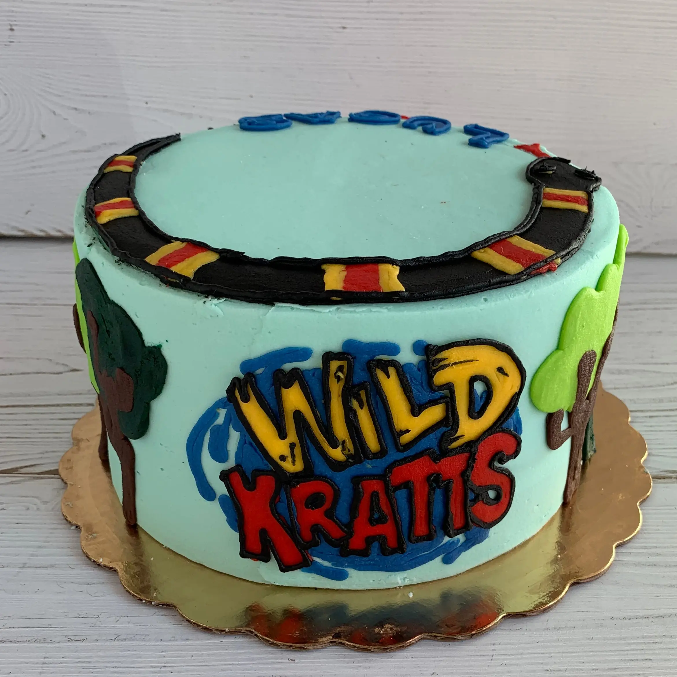 Wild Kratts Cake