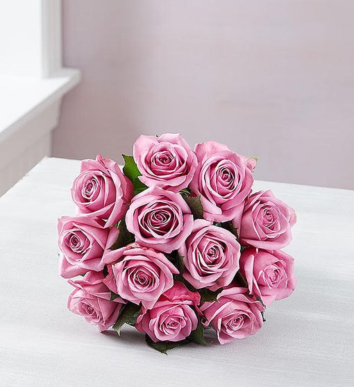 Passion For Purple Roses (12 Stems, Bouquet Only)