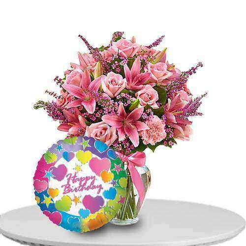 Pretty pink freshness