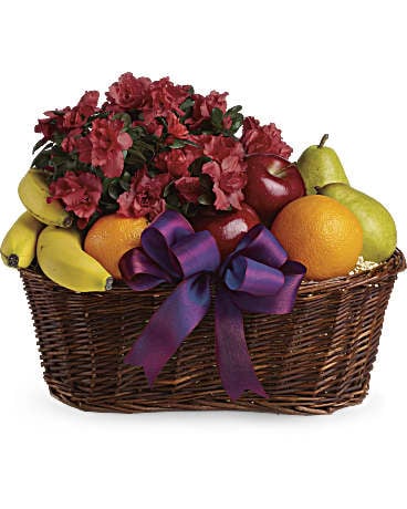 Fruits and Blooms Basket (Standard)