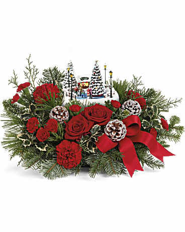 Thomas Kinkade's Oh What Fun Bouquet (Standard)