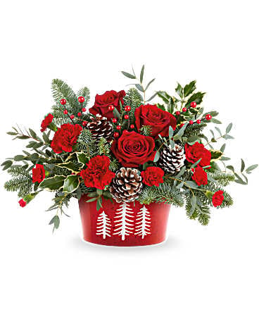 Giftblooms Winter Whimsy Centerpiece (Standard)
