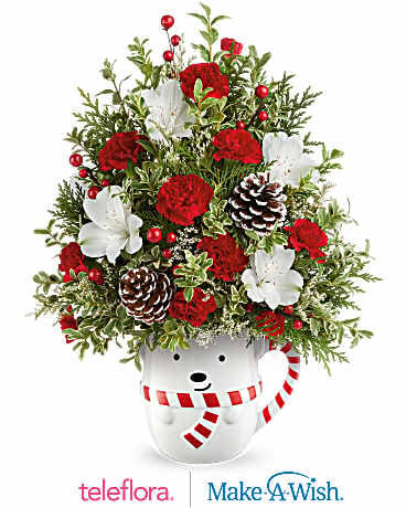 Giftblooms Send A Hug® Snowy Lane Tree (Standard)