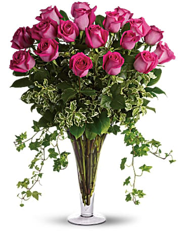 Dreaming in Pink - Long Stemmed Pink Roses (Standard)