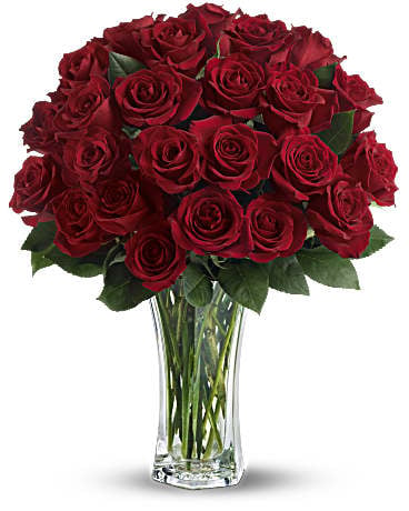 Love and Devotion - Long Stemmed Red Roses (Standard)