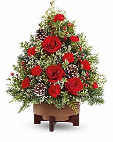 Giftblooms Season's Greetings Tree (Standard)