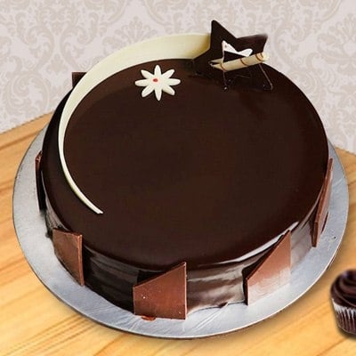 5 Star Chocolate Truffle Cake (As Shown)