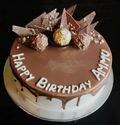 Fererro Rocher Chocolate Cake (As Shown)