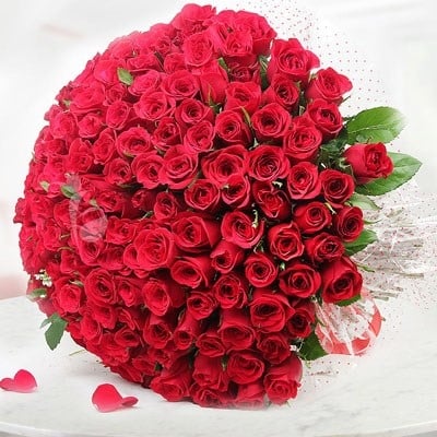 Bunch Of 100 Roses (As Shown)