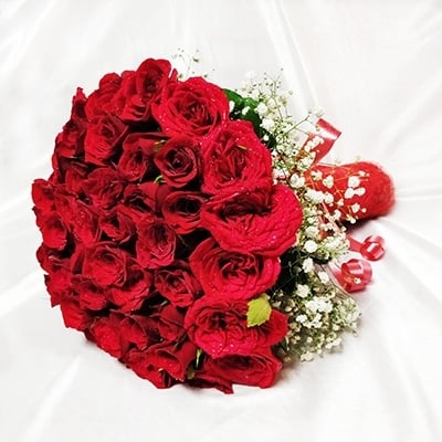 24 Red Rose Bunch (As Shown)