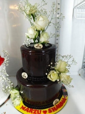 Two Tier Choco Truffle Cake (As Shown)