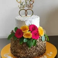 Two Tier Chocolate Truffle flavor 3 kgs