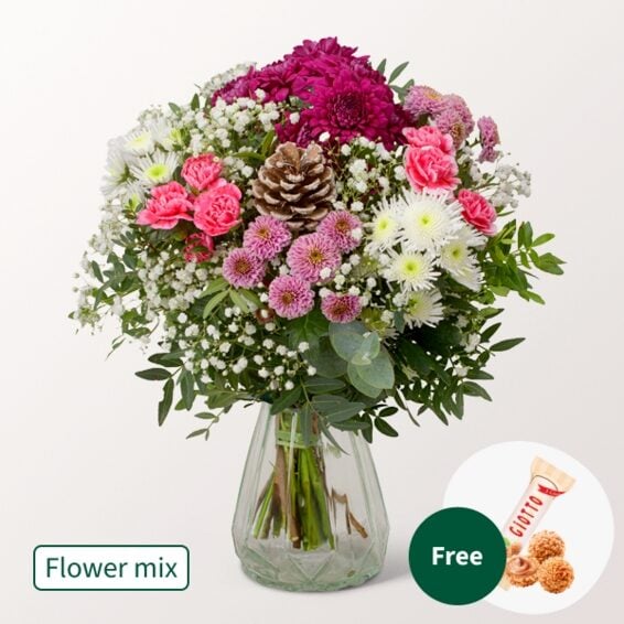 Flower Mix WintergefÃ¼hl with 3 Ferrero Giotto