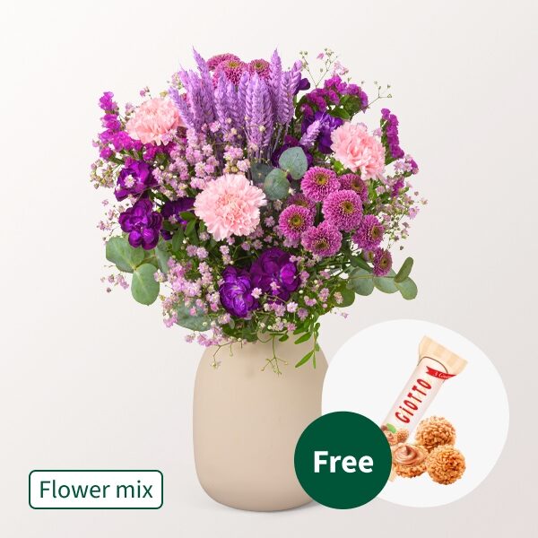 Flower Mix Herbstduft with Teaballs & 3 Ferrero Giotto