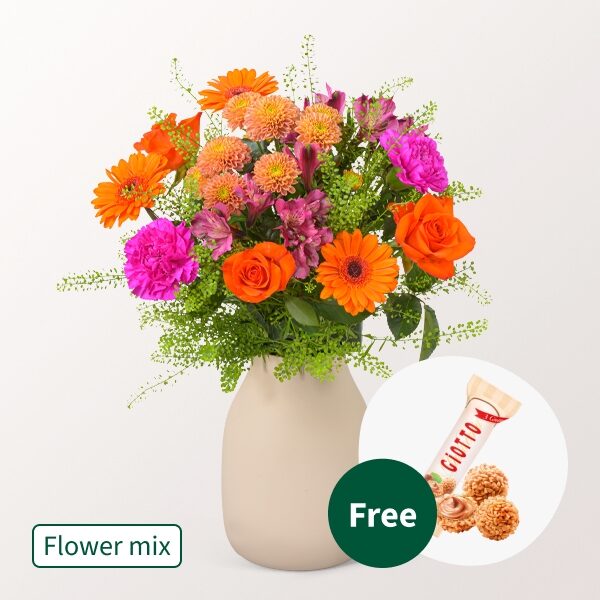 Flower Mix HerbstgefÃ¼hl with 3 Ferrero Giotto