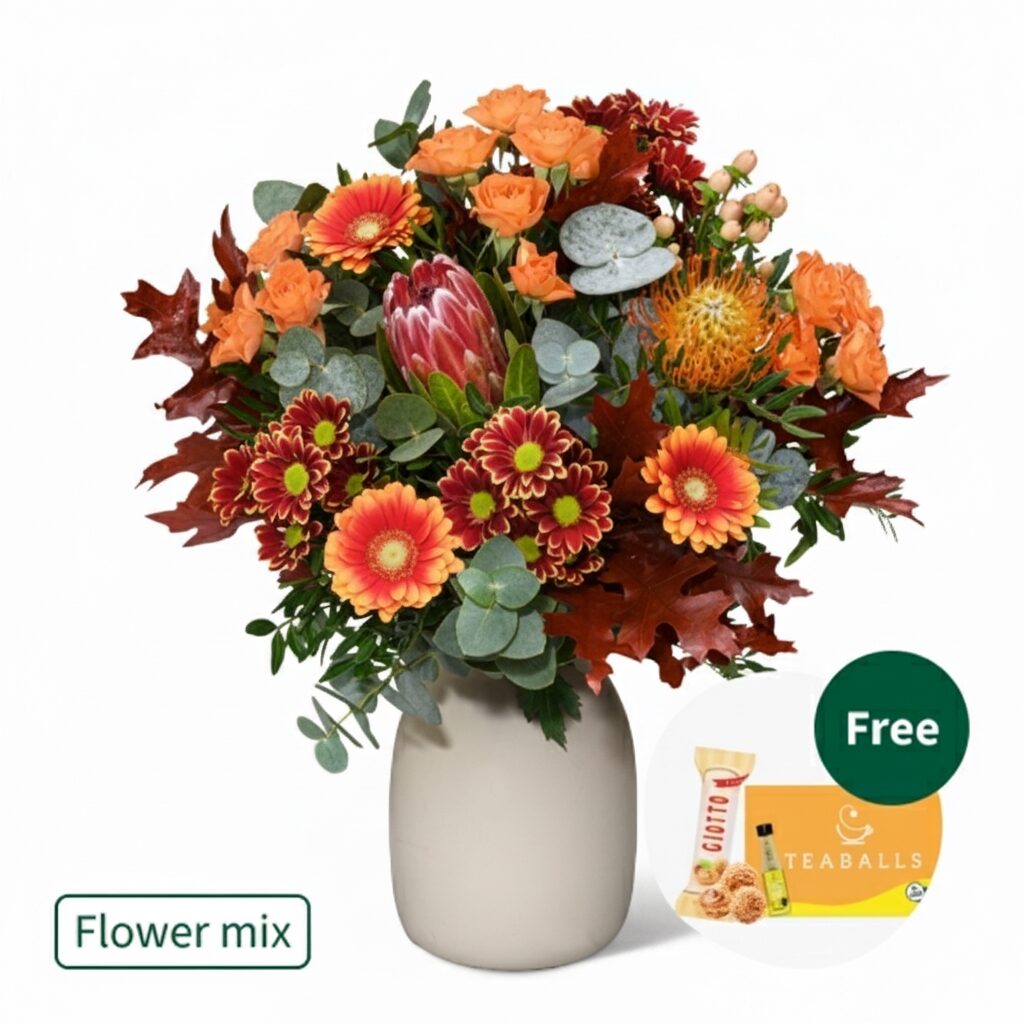 Flower Mix Herbstliebling with Teaballs & 3 Ferrero Giotto