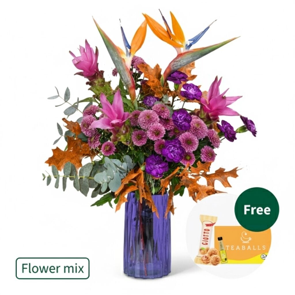 Flower Mix Herbsttraumerei with Teaballs & 3 Ferrero Giotto