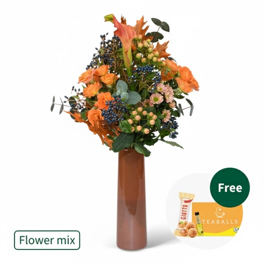Flower Mix Herbstbotschafter with Teaballs & 3 Ferrero Giotto