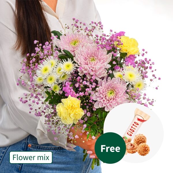 Flower Mix HerbstmÃ¤rchen with 3 Ferrero Giotto