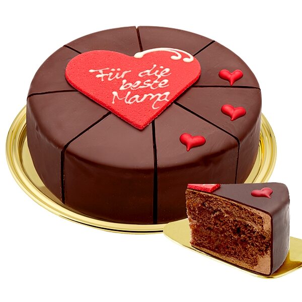 Sacher Cake „Fur die beste Mama“