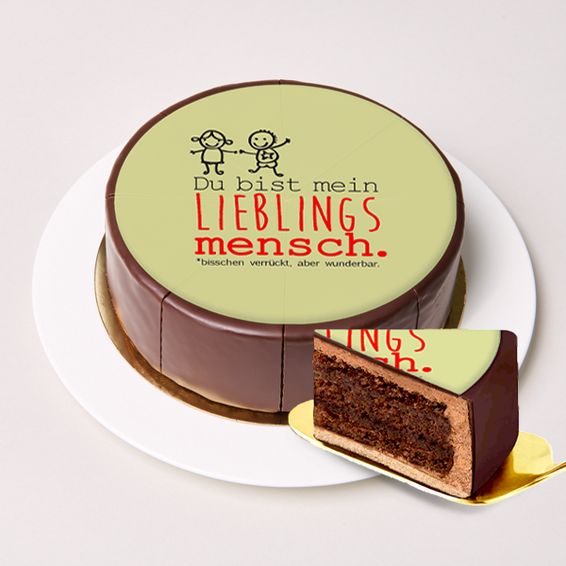 Dessert Motif Cake „Favourite Person“