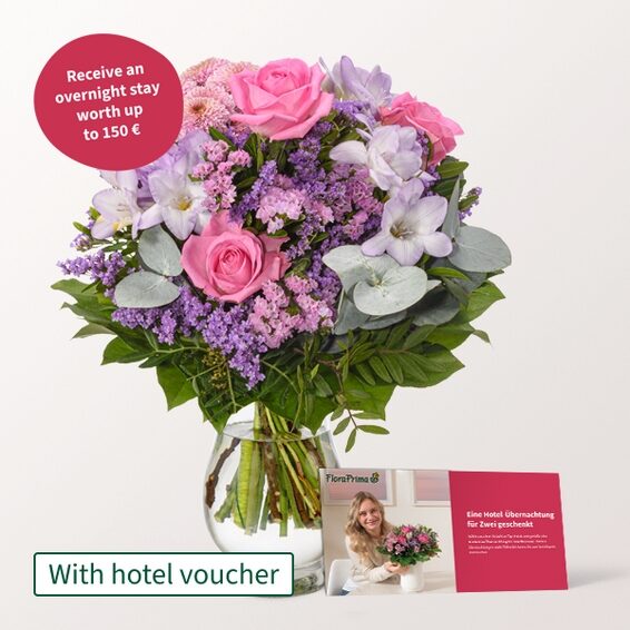 Flower Bouquet Zauberhaft & Hotel Voucher