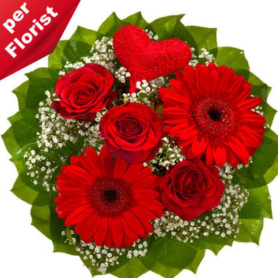 Flower Bouquet Mit Liebe
