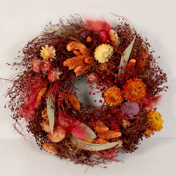 Dry Wreath Summer Splendor 30 cm
