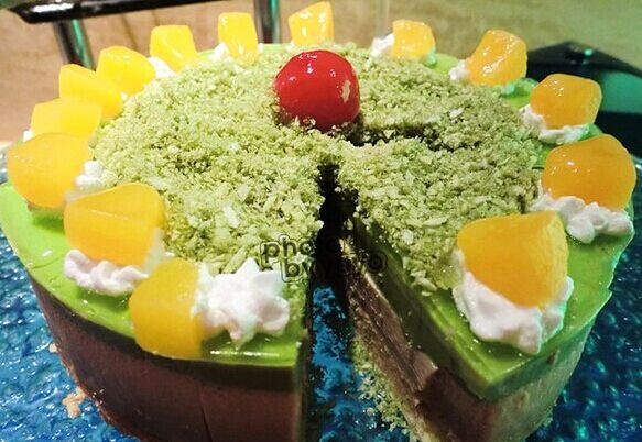 Green Tea Mousse Cake