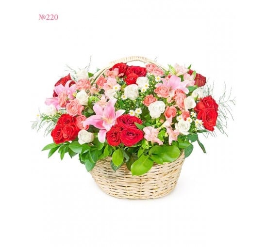 Shining Basket of Flowers (Basic)