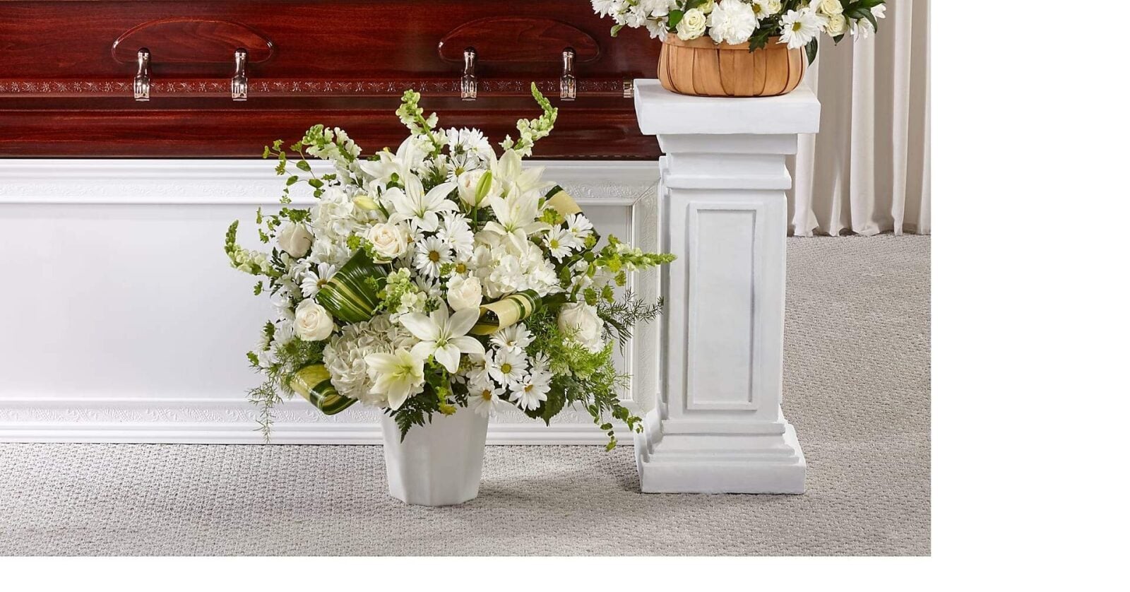 Thoughts Of Tranquility Floor Basket (GOOD)