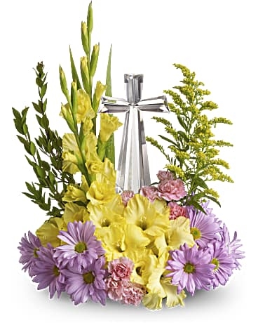 Crystal Cross Bouquet (Standard)