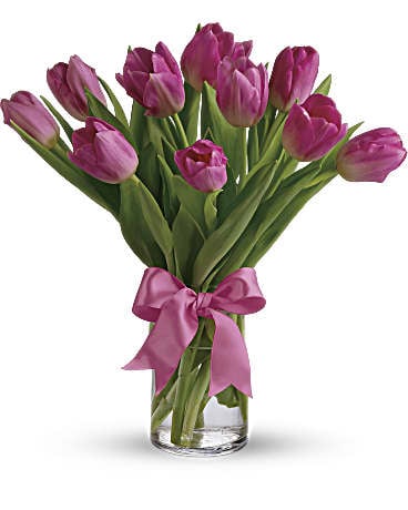 Precious Pink Tulips (Standard)