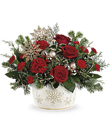 Snowflake Symphony Bouquet (Standard)