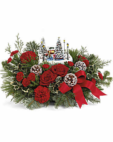Thomas Kinkade's Oh What Fun Bouquet (Standard)